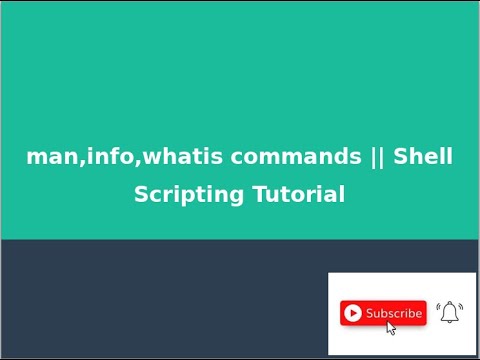 Shell Scripting || man,info,whatis commands || Malayalam Tutorial || Linux Tutorial for Beginners