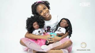 7-year-old creates doll brand celebrating Black girls' hair