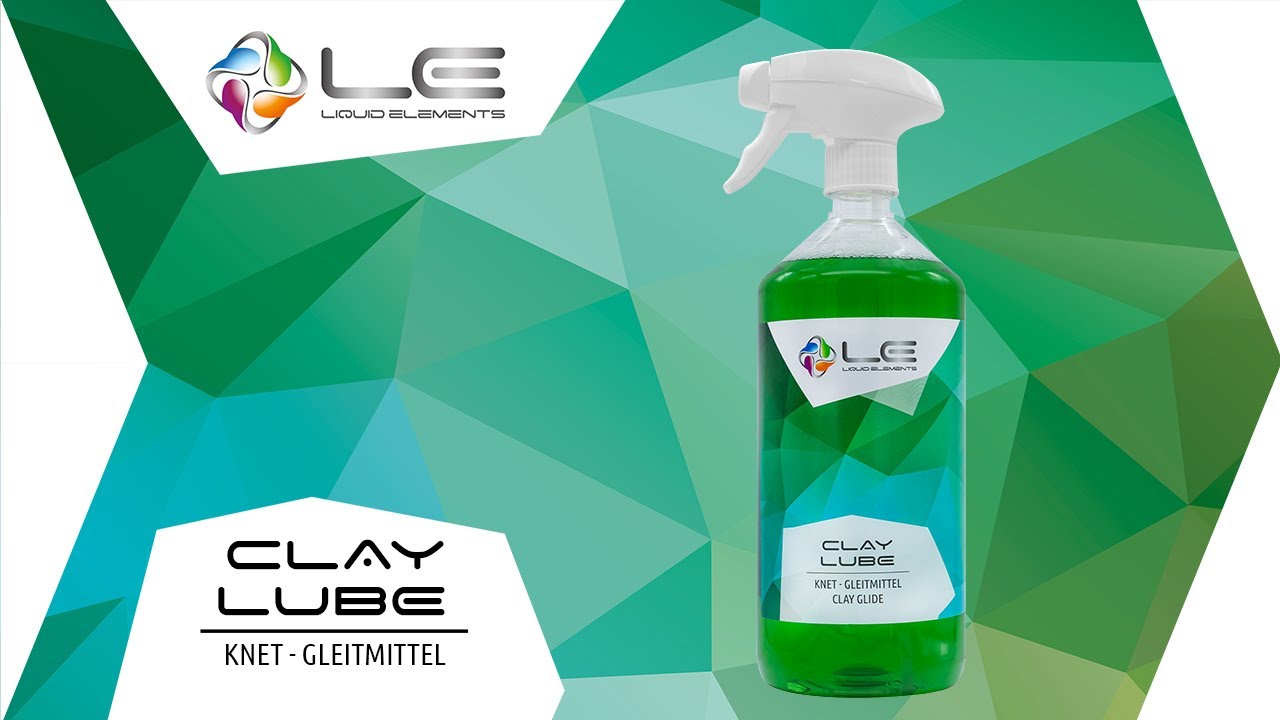 gleitmittel für lackknete selber machen Clay Lube Knet-Gleitmittel