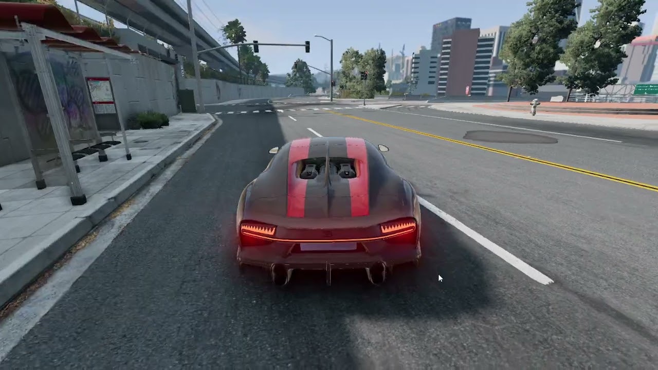 which car fits under a bus and survives