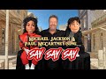 Michael Jackson & Paul McCartney puppets sing "Say Say Say "