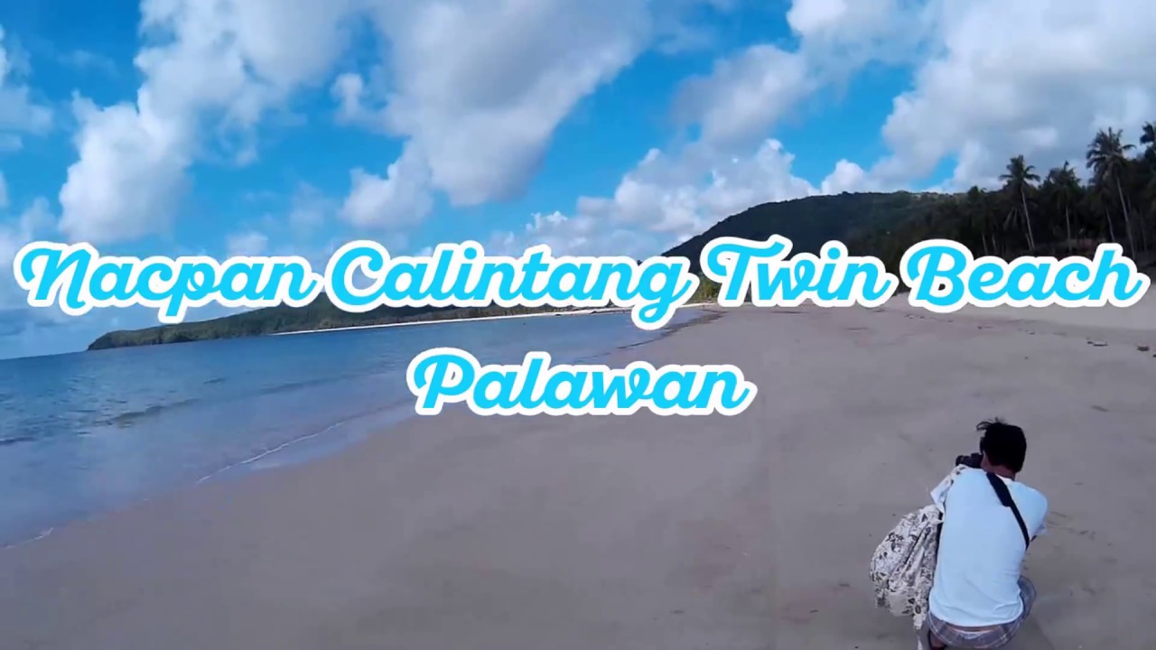 Nacpan Calitang Twin Beach