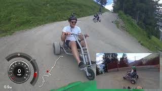 Grindelwald First Mountain Cart Full Run 1080p