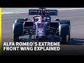 'The strangest front wing we've seen so far' - Alfa Romeo F1 technical analysis