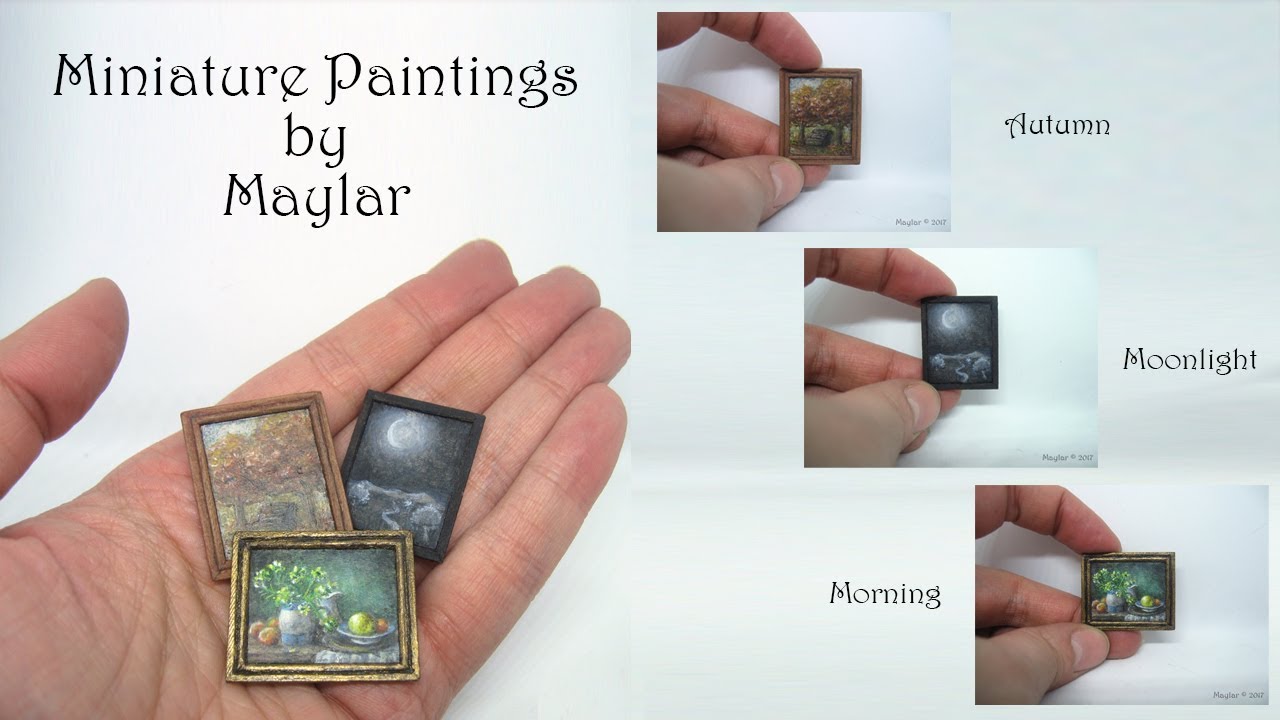 Miniature Paintings YouTube
