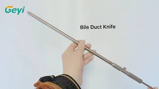 Bile duct scalpel- Zhejiang Geyi Medical Co., Ltd