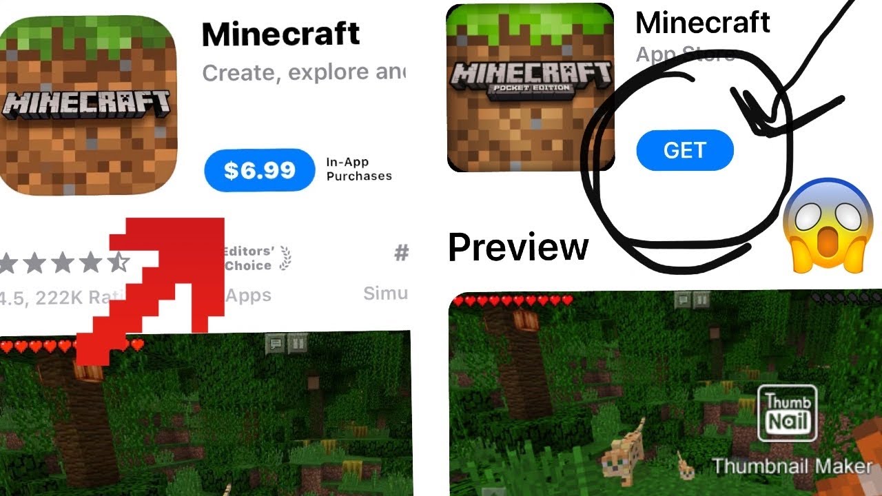 How to get Minecraft for FREE on any Mobile Device!! YouTube