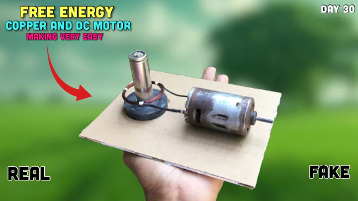 Diy Convert Energy From Magnetic Field To Electricity || Motor Free Energy