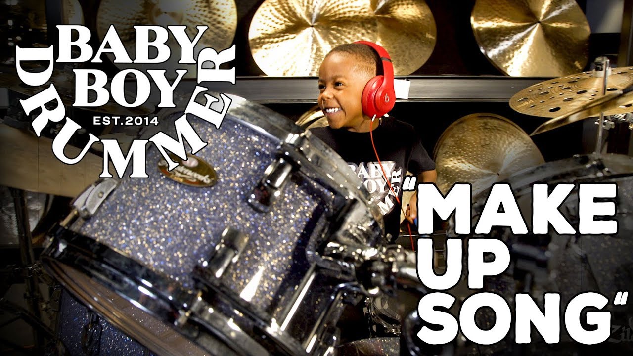 "Make up Song" by LJ "Baby Boy Drummer" YouTube