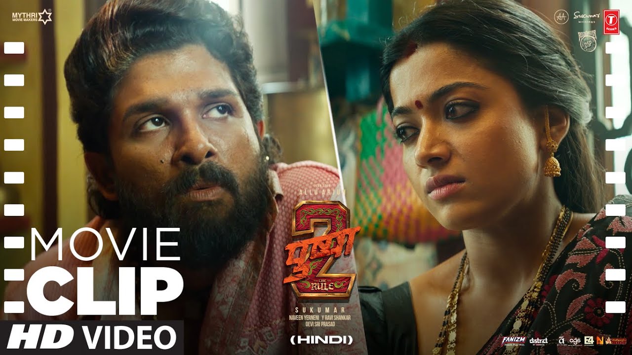 PUSHPA 2: "Srivalli Gets Upset With Pushpa🙄" | Allu Arjun | Rashmika Mandanna | Movie Dialogue Clip