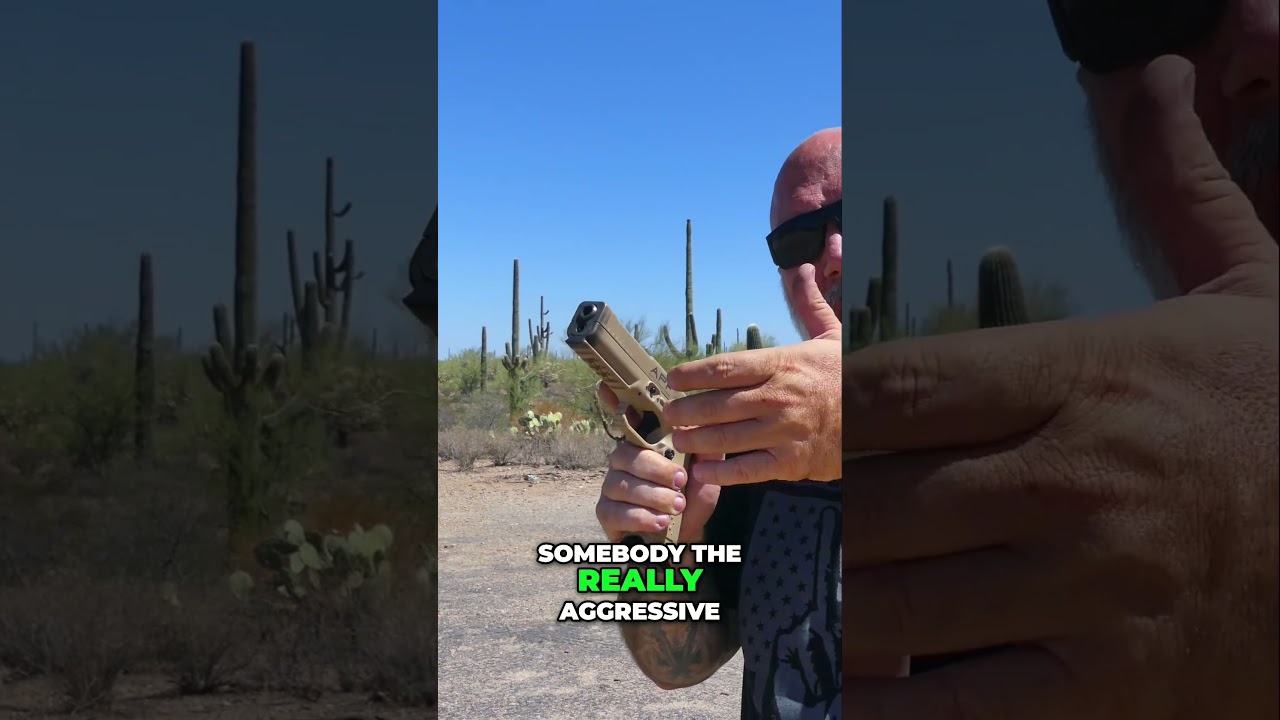 Trying The "Pew View" Grip - APF Strike One