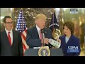Trump Shows Flowchart to 'Both Real and Fake Media'