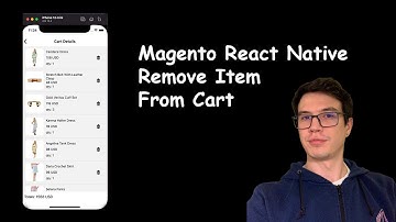 #35 - Remove Item From Cart | React Native open-source eCommerce App