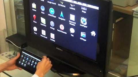 Perfect HDMI out to TV---Using Babiken Android 2.2 Tablet PC --Samsung S5PV210 ARM Cortex TM-A8