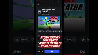 20,000x Event in my gams #gameplay #new #roblox #development