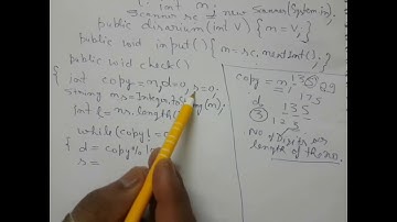 Disarium number in java for  MCA  B. Tech. ISC  CBSE