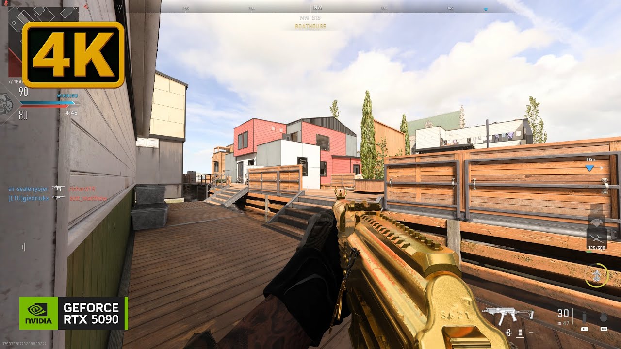 Геймплей многопользовательского режима Call of Duty: Modern Warfare 2 [4K]