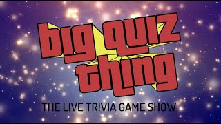 Big Quiz Thing Corporate Promo 2023