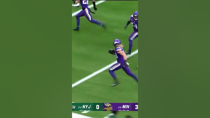 ANDREW VAN GINKEL with the PICK SIX