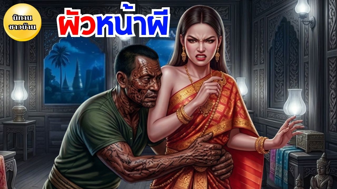 นิทาน ผัวหน้าผี ชายหน้าตาอัปลักษณ์ แต่รวย อยากมีเมียสวย แต่เมียกลับไม่ชอบผู้ชายหน้าตาแบบเขา