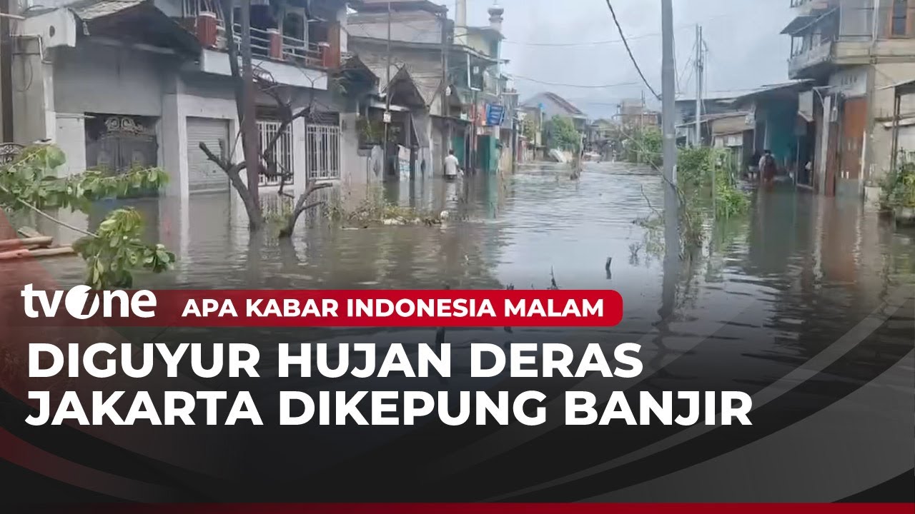 Penampakan Sejumlah Wilayah Jakarta Terendam Banjir | AKIM tvOne