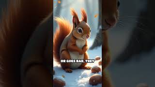 How do squirrels prepare for winter