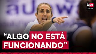 Natalia Málaga reflexiona sobre la actualidad del vóley peruano