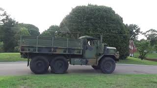 M35A3 Army Truck drive by.