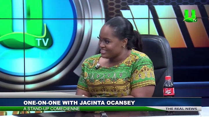 Akrobeto Hosts Female Comedienne Jacinta Ocansey O...