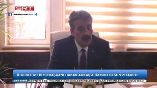 İl Genel Mecli̇si̇ Başkani Hakan Akkaşa Hayirli Olsun Zi̇yareti̇.