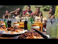 AMARUSHANWA YO KURYA Challenge Eating Competition Challenging Clapton Kibonke Team 