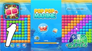 Pop Pop Marine - Blast Game Gameplay #1 All Levels (Android, IOS) screenshot 1