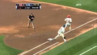 2012/07/05 Dickey's seven strikeouts