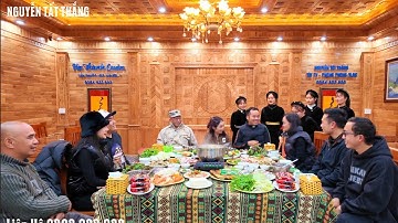 Mở Đại tiệc Đặc Sản toàn món ngon tại Hạ Thành Quán đón cô Tuyến Quảng Ninh. Nguyễn Tất Thắng