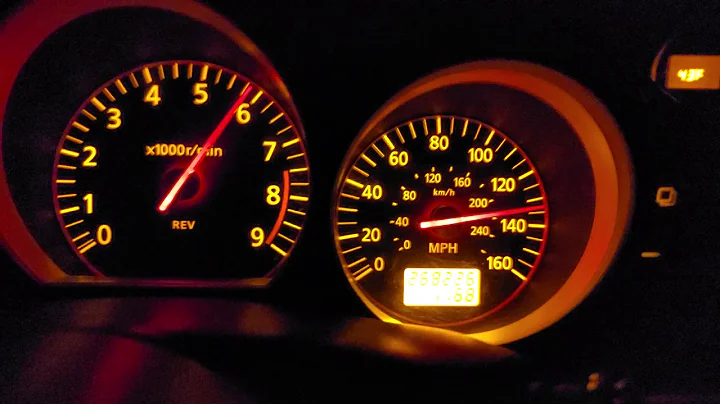 08 350Z 20 to 140 acceleration pull for old times sake 😅