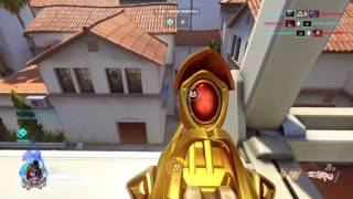 Overwatch PS4 WidowMaker gameplay Quick play