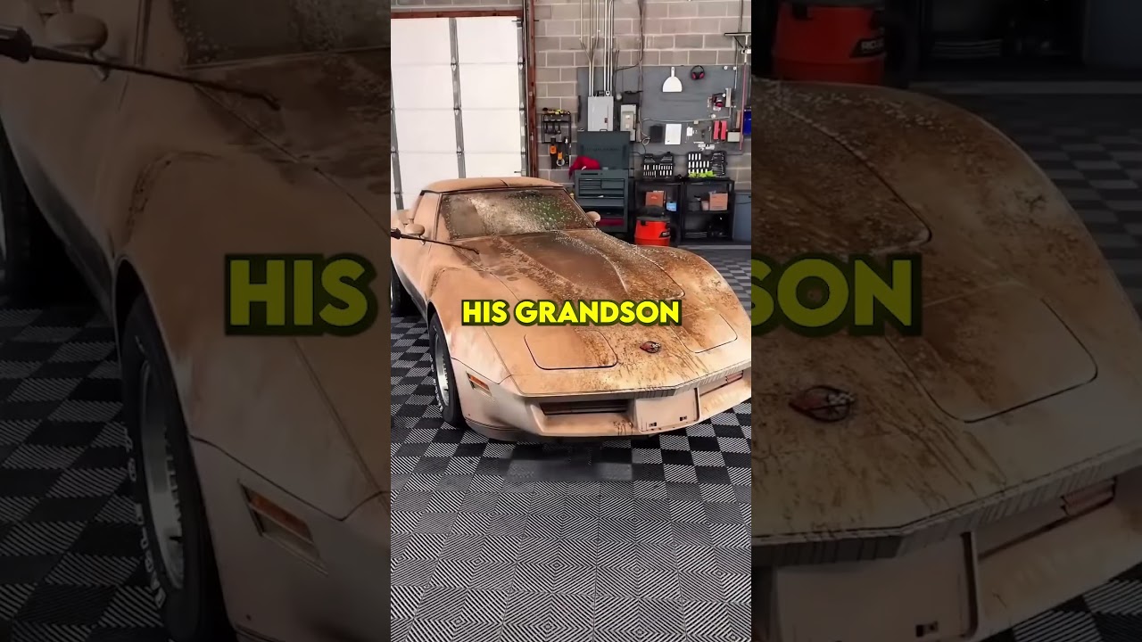 🚗😮 He opens the garage after 60 years… and finds a treasure