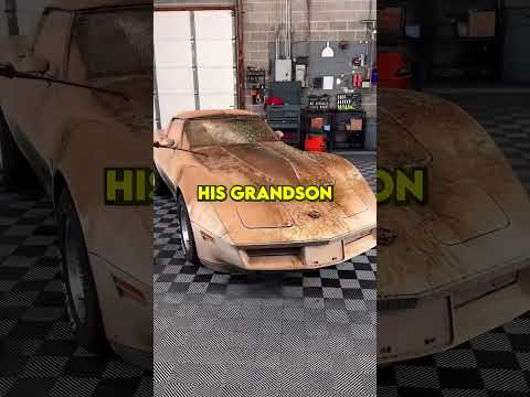 🚗😮 He opens the garage after 60 years… and finds a treasure