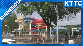 Aquatic Center grand opening ceremony at Soldiers Field Memorial Park