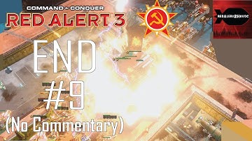 C&C: Red Alert 3 - Soviet Campaign Playthrough Part 9 FINAL (Blight on the Big Apple, No Commentary)