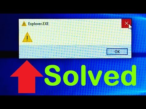 ვიდეო: როგორ დავაფიქსიროთ Explorer.exe აპლიკაციის შეცდომა