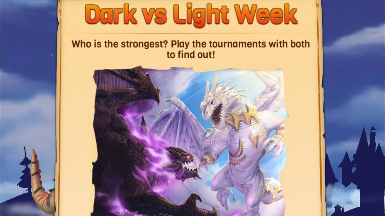 Dark vs Light Week Tournament! - Hungry Dragon