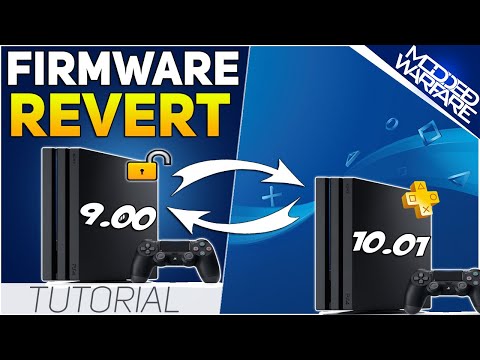 Reverting A PS4 From 10.01 To A Jailbreakable Firmware (Full Guide)