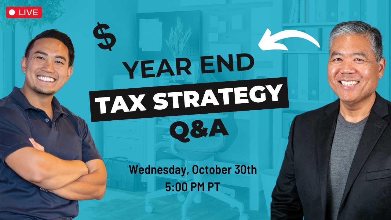 Year End Tax Strategy Q&A with my CPA for Real Estate Investors ...