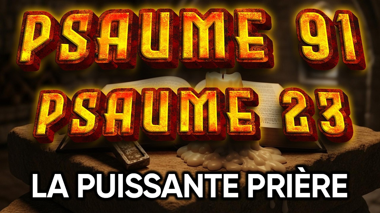 PRIÈRES POUR LE 09 MARS PSAUME 91 ET PSAUME 23   DEUX DES PRIÈRES LES PLUS PUISSANTES DE LA BIBLE 🙏
