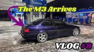 THE M3 IS OFFICIALLY AT THE SHOP! | VLOG #008
