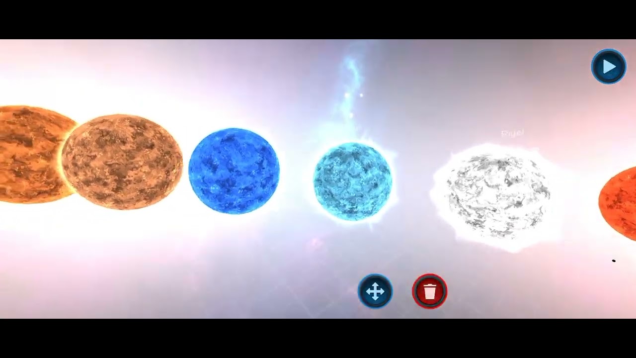 Star Size Comparison In Pocket Galaxy