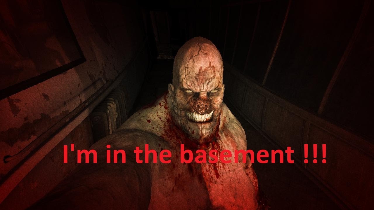 Outlast Glitch: Chris Walker in basement!!!