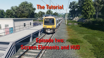 Train Sim World 5 full Playthrough Tutorial 2: Screen elements and HUD configurations