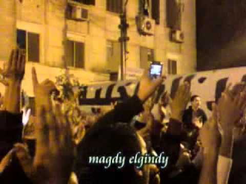 التراس الاهلى امام مجلس الشعب مجدى الجندى